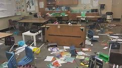 Classrooms in Crisis: Classroom damage