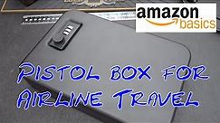 (1550) Review: AmazonBasics Personal Security Case XL