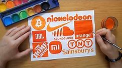 TOP 10 orange logos - !JBL, NIKE, Xiaomi, bitcoin, SOUNDCLOUD ... etc.