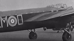 Avro Manchester twin-engined heavy bomber whose troublesome 24-cylinder Rolls-Royce Vulture engines would eventually be replaced by Merlins leading to the much better known Lancaster