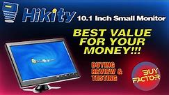 Hikity 10 Inch Small HDMI Monitor Portable with Speakers Review, Unboxing & Installation