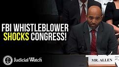 FBI Whistleblower SHOCKS Congress!