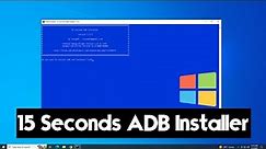 How to Install ADB and Fastboot Drivers on Windows 10 | Adb Drivers Installation on Windows 10