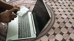 How to Clean your Laptop by using Clean & Shine GEL