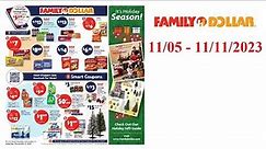 Family Dollar Weekly Ad (US) - 11/05/2023 - 11/11/2023