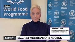We Need More Access: WFP's Cindy McCain on Aid into Gaza