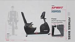 Spirit XBR55 Recumbent Bike | Fitness Direct