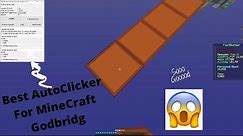 Best auto clicker for MineCraft(GodBridging,MoonWalk...)+voice reveal!!!
