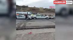 Merzifon'da zincirleme kaza: 5 sürücü yaralandı