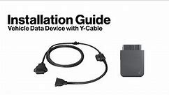 Y-Cable Installation | Verizon Connect
