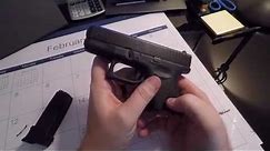 Glock 26 Field Strip/Disassemble