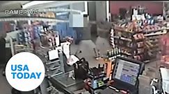 Florida police searching for man who beat his girlfriend inside store | USA TODAY