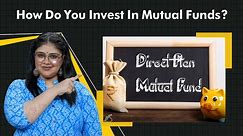 You can invest in mutual funds using these two methods | Explainer | Money9 English