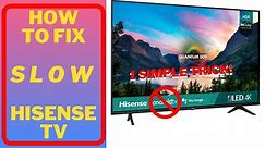 How to fix slow Hisense TV - Is your Hisense Android TV delayed and nonresponsive? 1 simple trick!