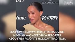 Meghan Markle Gives Prince Archie and Princess Lilibet a Shout Out When Asked About Holiday Traditions