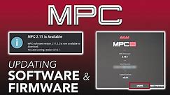 Akai Pro MPC | Updating MPC Software & Firmware
