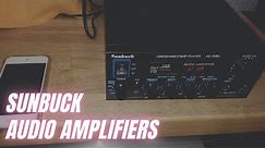 Sunbuck Wireless Bluetooth Audio Amplifiers Review | 200W Power Home Stereo Amplifier Receiver