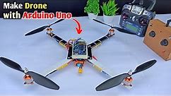 How to make Drone with Arduino | How to make drone at home | DIY Arduino Drone