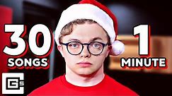 30 Christmas Songs in 1 Minute