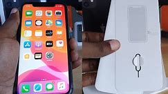 How to Install SIM Card in iPhone 11