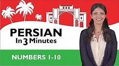 Learn Persian - Persian in Three Minutes - Numbers 1-10