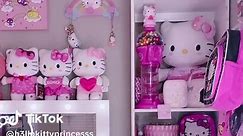 Hello Kitty room tour 💕🎀✨ ♡o。.(✿ฺ。✿ฺ) #hellokitty #hellokittylover #hellokittyroom #roomtour #vanityroom #vanity #hellokittytiktok #sanrio #sanriocore #pink #fyp #foryou