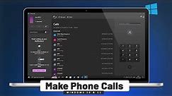 How to make phone calls from laptop | Laptop se phone kaise kare | Make call from computer