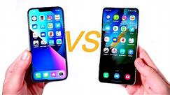 iPhone 13 vs Galaxy S21 FE Speed Test!
