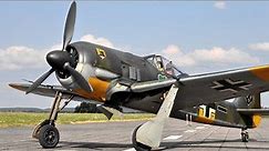 Maiden Flight Of The Best 1/4 Scale Focke Wulf FW-190 A5 On Planet