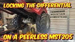 Locking the Differential/ Peerless MST205- Mabel's Murray Mud Mower Build, Part 3 !