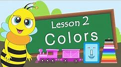 Colors. Lesson 2. Educational video for children (Early childhood development).