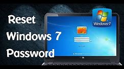 Reset HP Laptop Password Windows 7 in 1 Click. No System Restoration. No Data Loss.