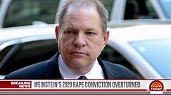 Harvey Weinstein’s rape conviction overturned in New York court