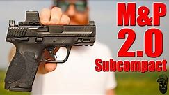 New S&W M&P 2.0 3.6" Subcompact 9mm First Shots & Impressions