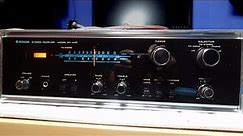 Pioneer SX 440 Stereo Receiver Review, lovely warm sounding Vintage HiFi Audio lx 434