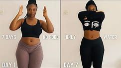 7 DAYS WATER FAST (CHALLENGE) WEIGHT LOSS TRANSFORMATION BEFORE & AFTER |Water Fasting Results