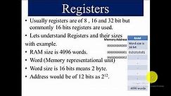 what is Register|Registers in computer Architecture|Types of Registers|Registers in COA| tutorial