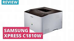 Printerland Review: Samsung Xpress C1810W A4 Colour Laser Printer