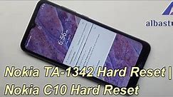 Nokia TA 1342 Hard Reset How To Hard Reset Nokia C10 2022