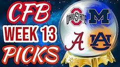 College Football *Week 13* Picks & Predictions | 2023