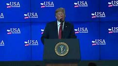 Pres. Trump speaks at groundbreaking of Foxconn facility