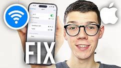 How To Fix WiFi Connected But No Internet On iPhone - Full Guide