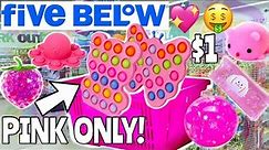 PINK ONLY FIDGET SHOPPING CHALLENGE! *MUST SEE* NO BUDGET 🛍🌸🎀