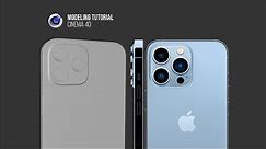 How to model Iphone 13 pro max - Cinema 4D Modeling Tutorial