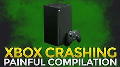 XBOX SERIES X PAINFUL CRASH AND FAIL COMPILATION (Loud Fan Noise, Overheating, Bricked...)