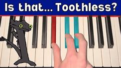 When the wrong note sounds like the Toothless Dance