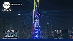 Dubai celebrates the start of 2024