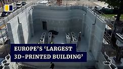 Construction of ‘Europe’s largest 3D-printed building’ in Germany to take only 140 hours to finish