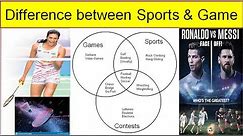 Difference between Games & Sports || By - Vinay Pratap