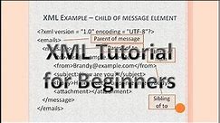 XML File-Xml Video-XML Tutorial For Beginners-Xml Beginners-Xml Tutorial-XML Beginners Tutorial-XML